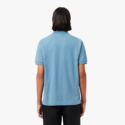 Dark Blue - Side - Lacoste Mens L.12.12 Original Pique Classic Polo Shirt