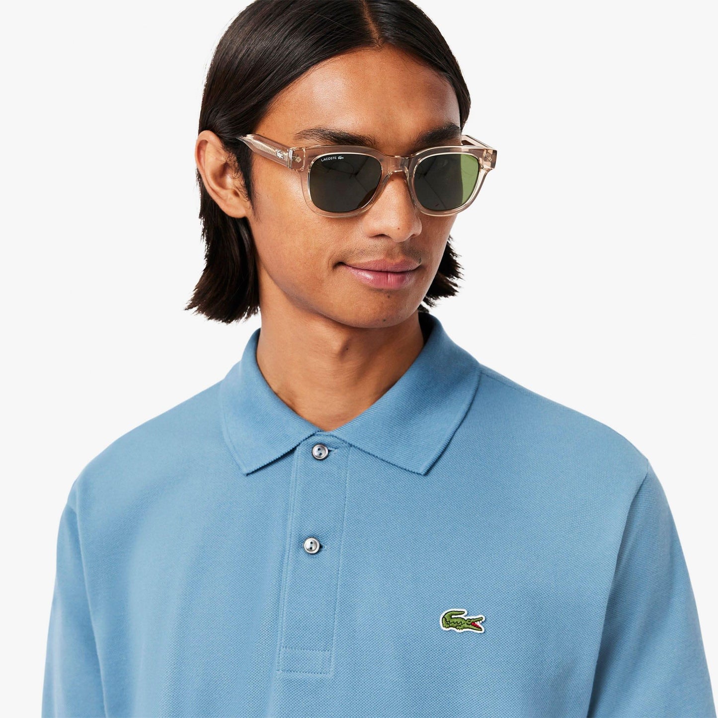 Dark Blue - Lifestyle - Lacoste Mens L.12.12 Original Pique Classic Polo Shirt