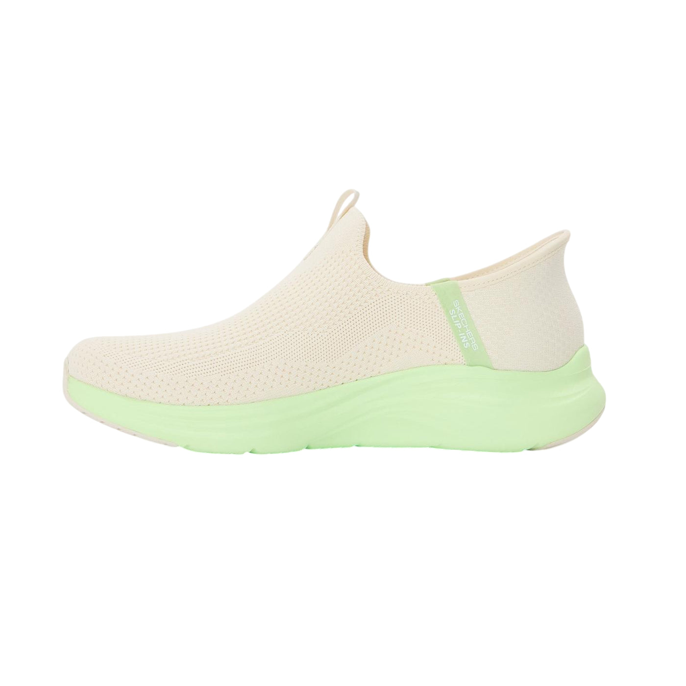 Natural - Back - Skechers Womens-Ladies Vapor Foam Trainers