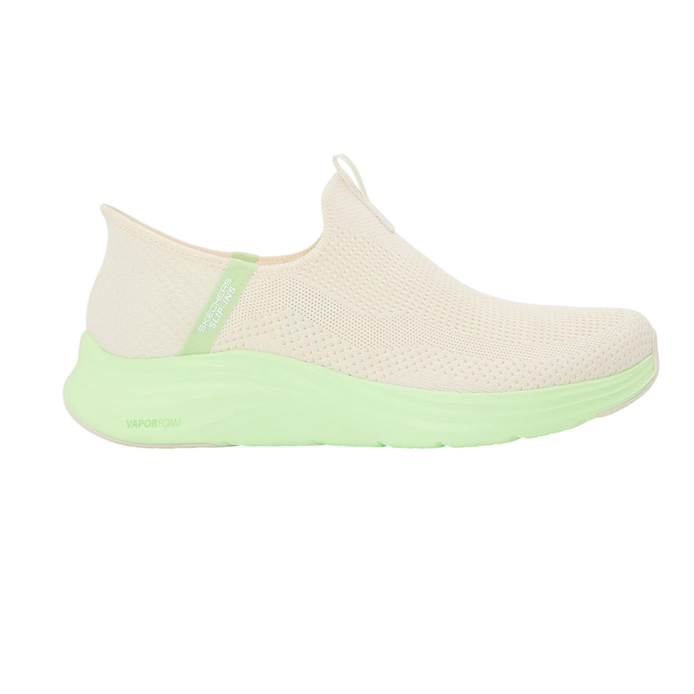 Natural - Front - Skechers Womens-Ladies Vapor Foam Trainers