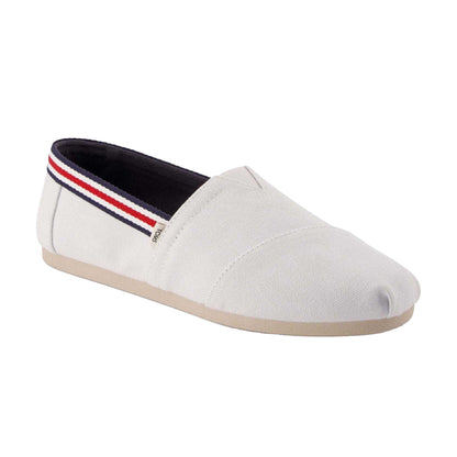 Light Grey - Lifestyle - Toms Mens Classic Canvas Summer Flat Shoes