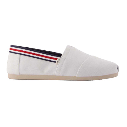 Light Grey - Front - Toms Mens Classic Canvas Summer Flat Shoes