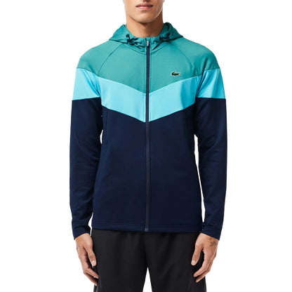 Green - Side - Lacoste Unisex Adult Stretch Sport Sweatshirt