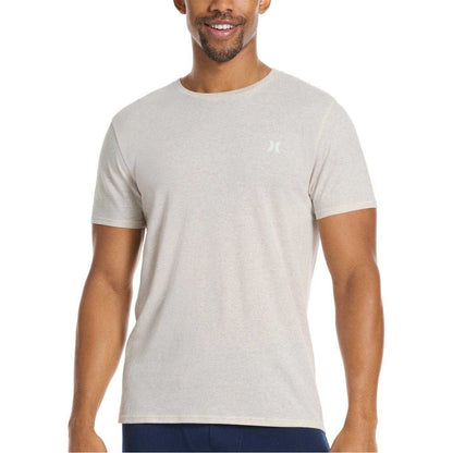 Blue-Tan - Side - Hurley Mens Logo Regular T-Shirt (Pack of 2)