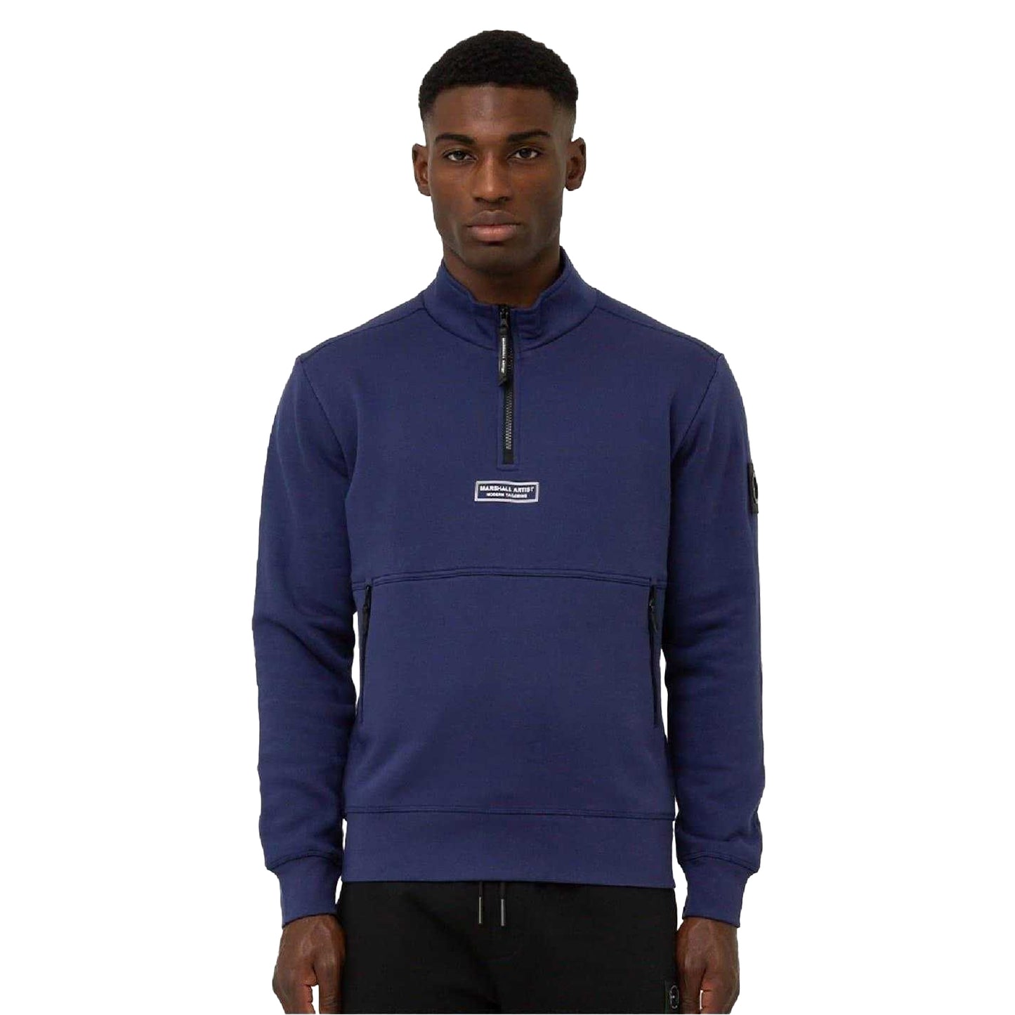 Monarch - Front - Marshall Artist Mens Siren Funnel Neck Sweatshirt
