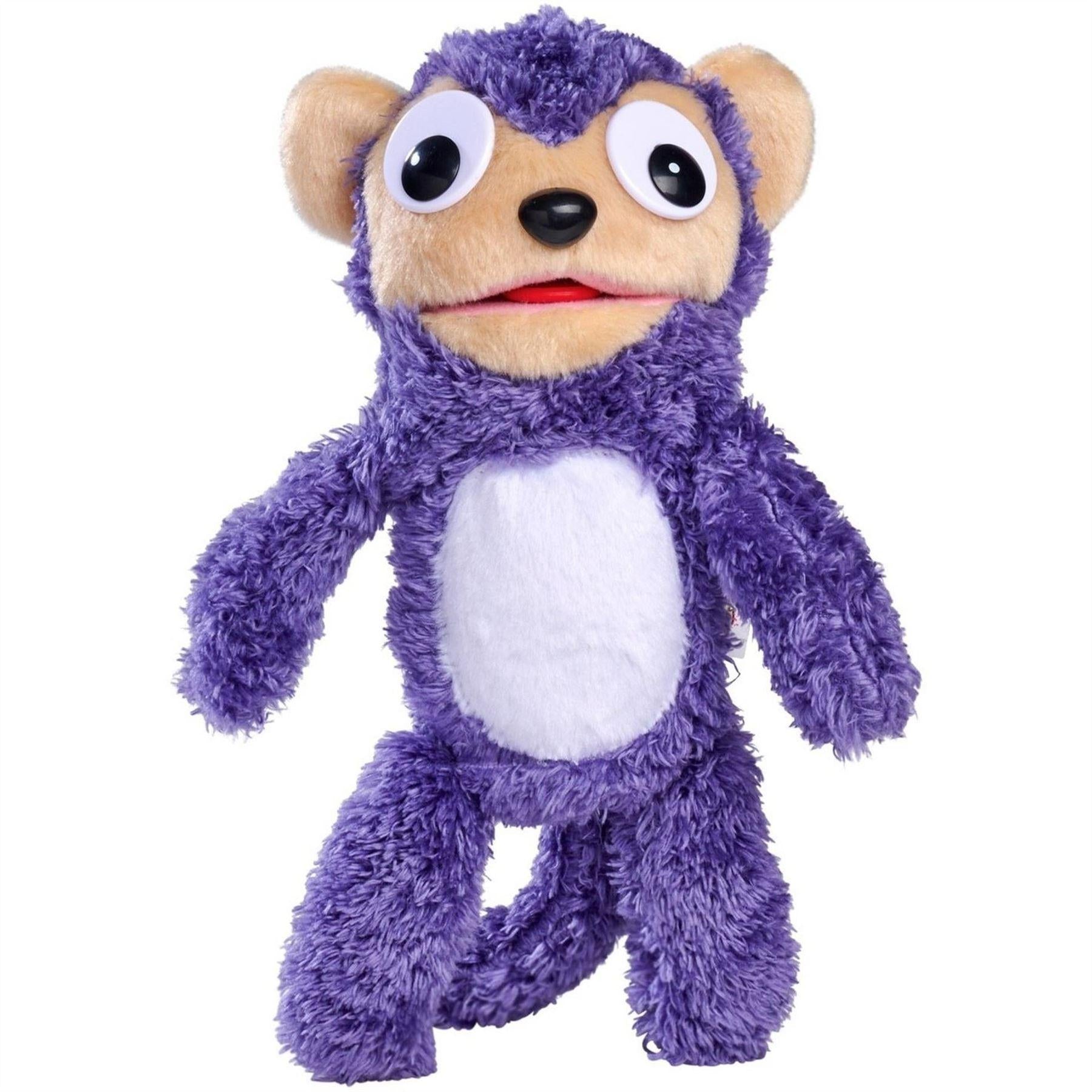 Purple - Front - Simba Toys ScreamerZ Monkey Plush Toy