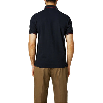 Navy - Lifestyle - Emporio Armani EA7 Mens Tipped Regular Polo Shirt