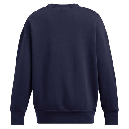 Blue - Front - Under Armour Womens-Ladies Essential Oversized Sweatshirt