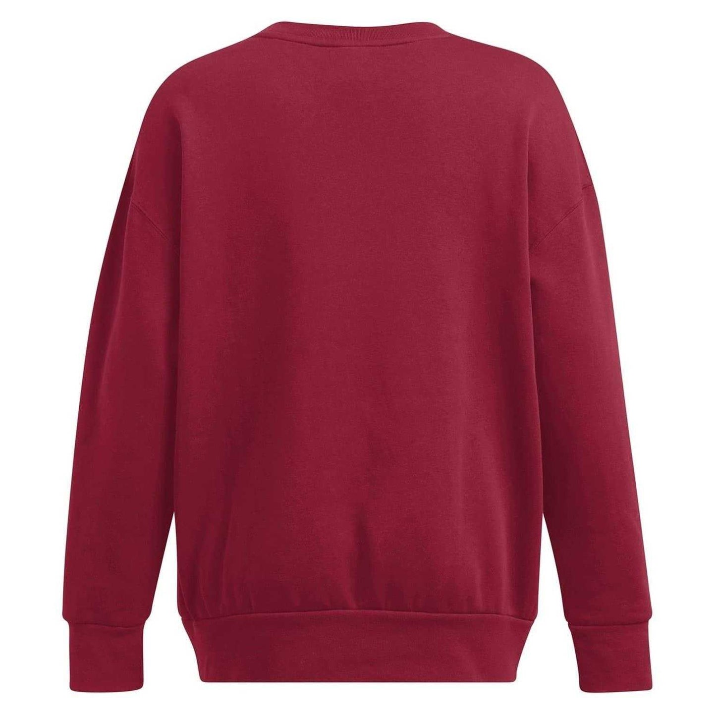 Blue - Back - Under Armour Womens-Ladies Essential Oversized Sweatshirt