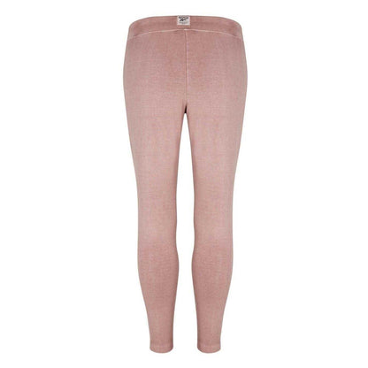 Beige - Back - Reebok Womens-Ladies Classic Leggings