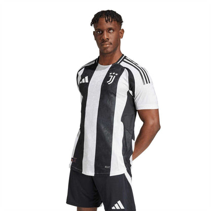 White - Side - Adidas Mens 24-25 Juventus FC Home Jersey