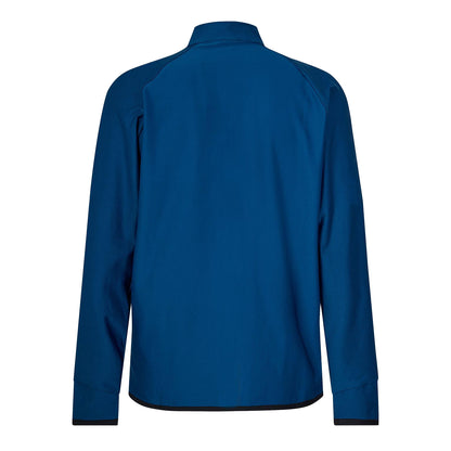 Blue - Back - Boss Mens Regular Raglan Active Sweatshirt