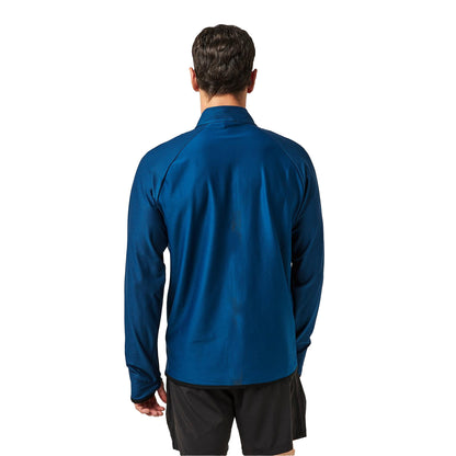 Blue - Lifestyle - Boss Mens Regular Raglan Active Sweatshirt