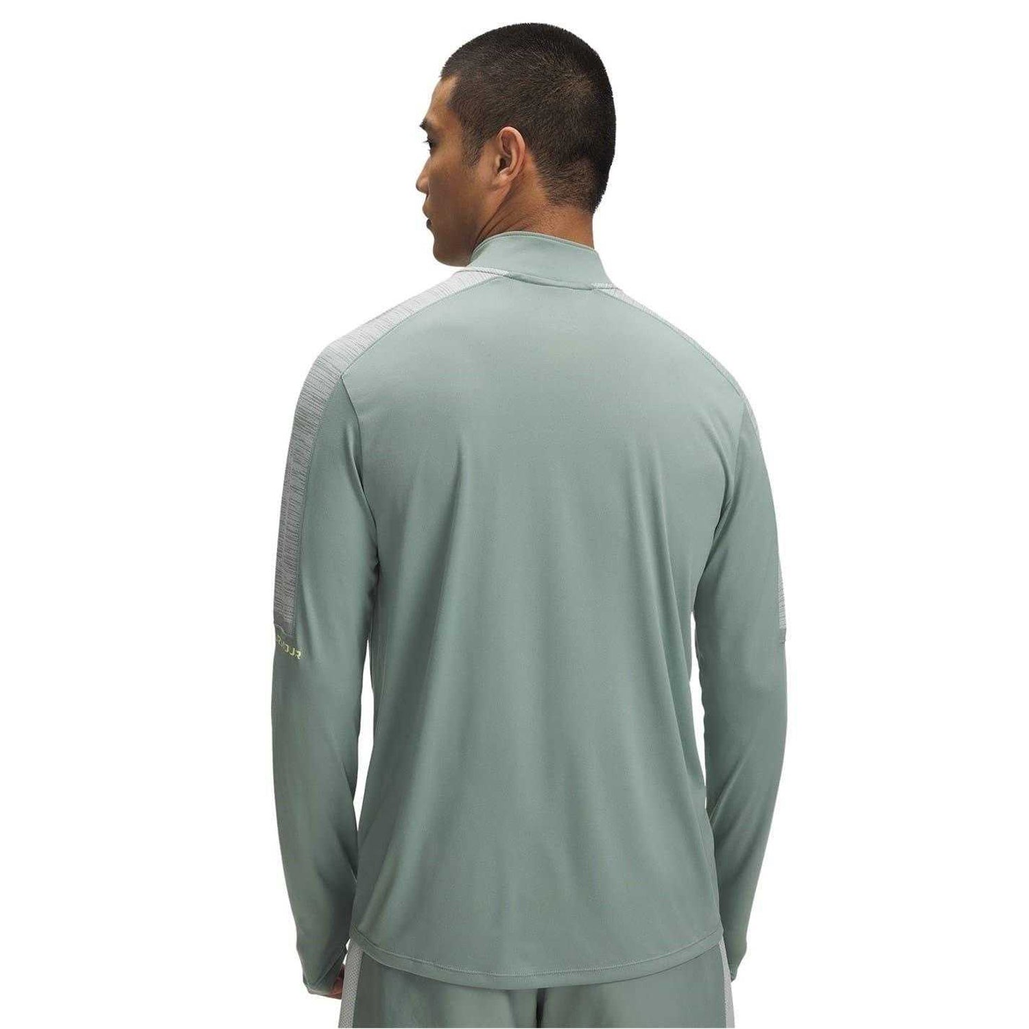 Green - Back - Under Armour Mens Technical Long-Sleeved Running Sweatshirt