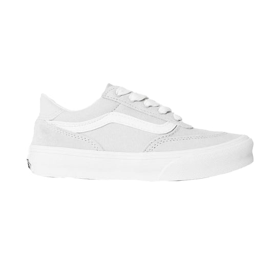 Taupe - Front - Vans Mens Brooklyn Canvas Low Cut Platform Shoes