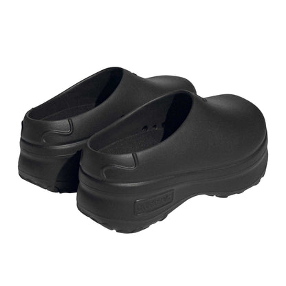 Core Black - Back - Adidas Womens-Ladies Stan Chunky Flat Mules