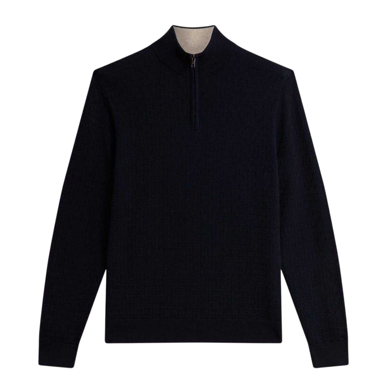 Navy - Front - Ted Baker Mens Sweater Top