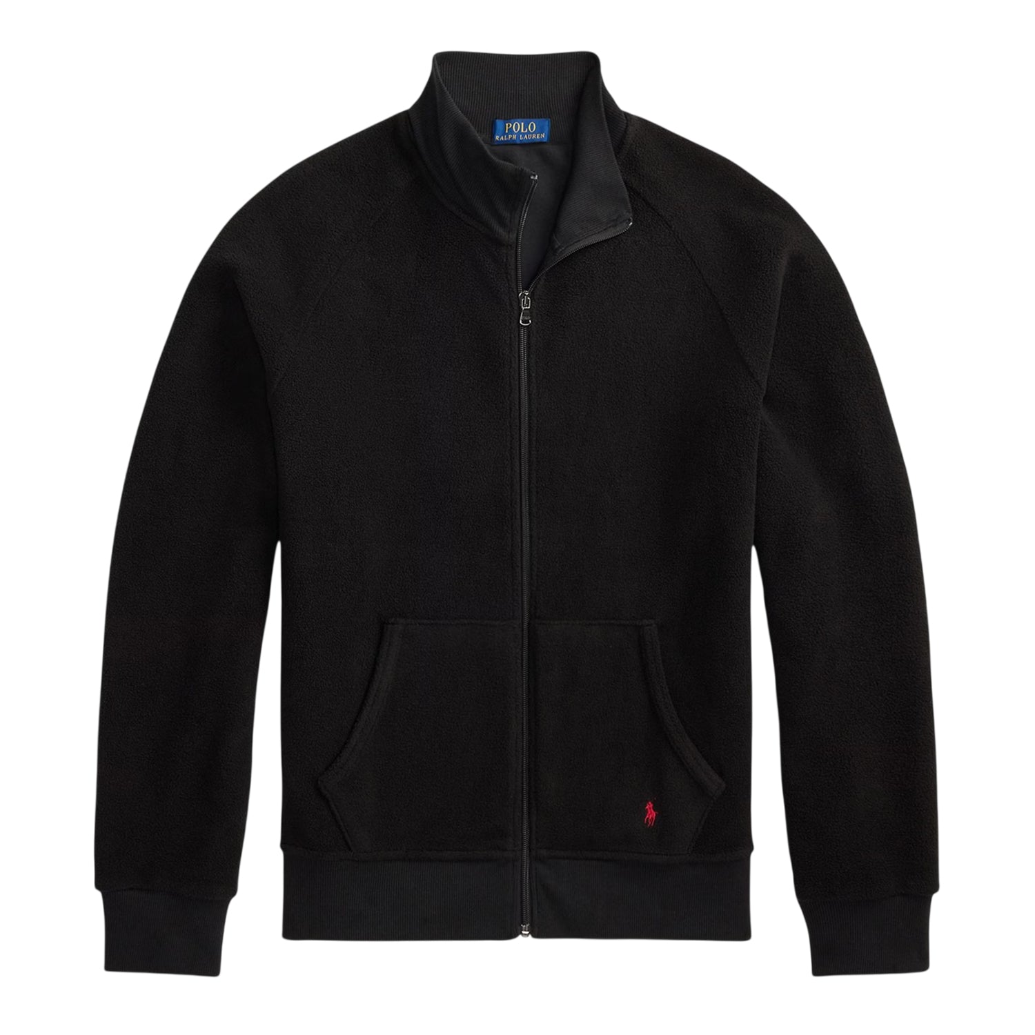 Black - Front - Ralph Lauren Mens Fleece Jacket