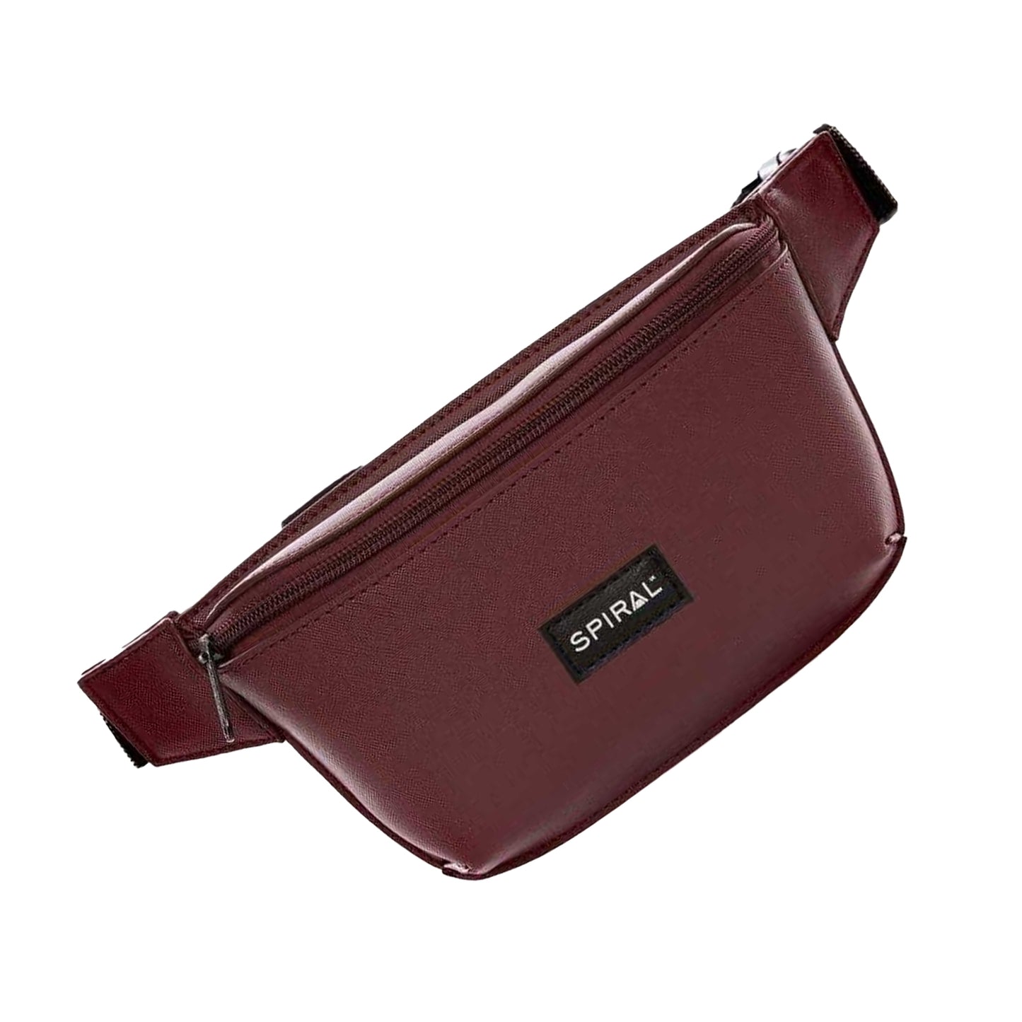 Mulberry Purple - Back - Spiral Chelsea Crescent Shaped Waist Bag
