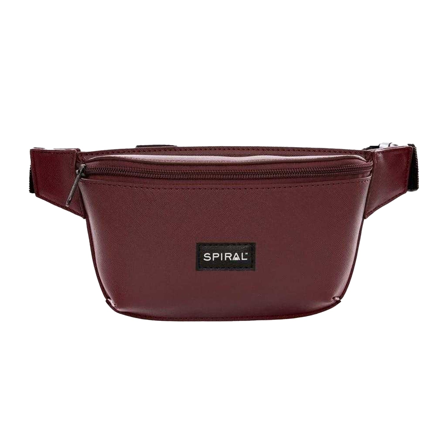 Mulberry Purple - Front - Spiral Chelsea Crescent Shaped Waist Bag