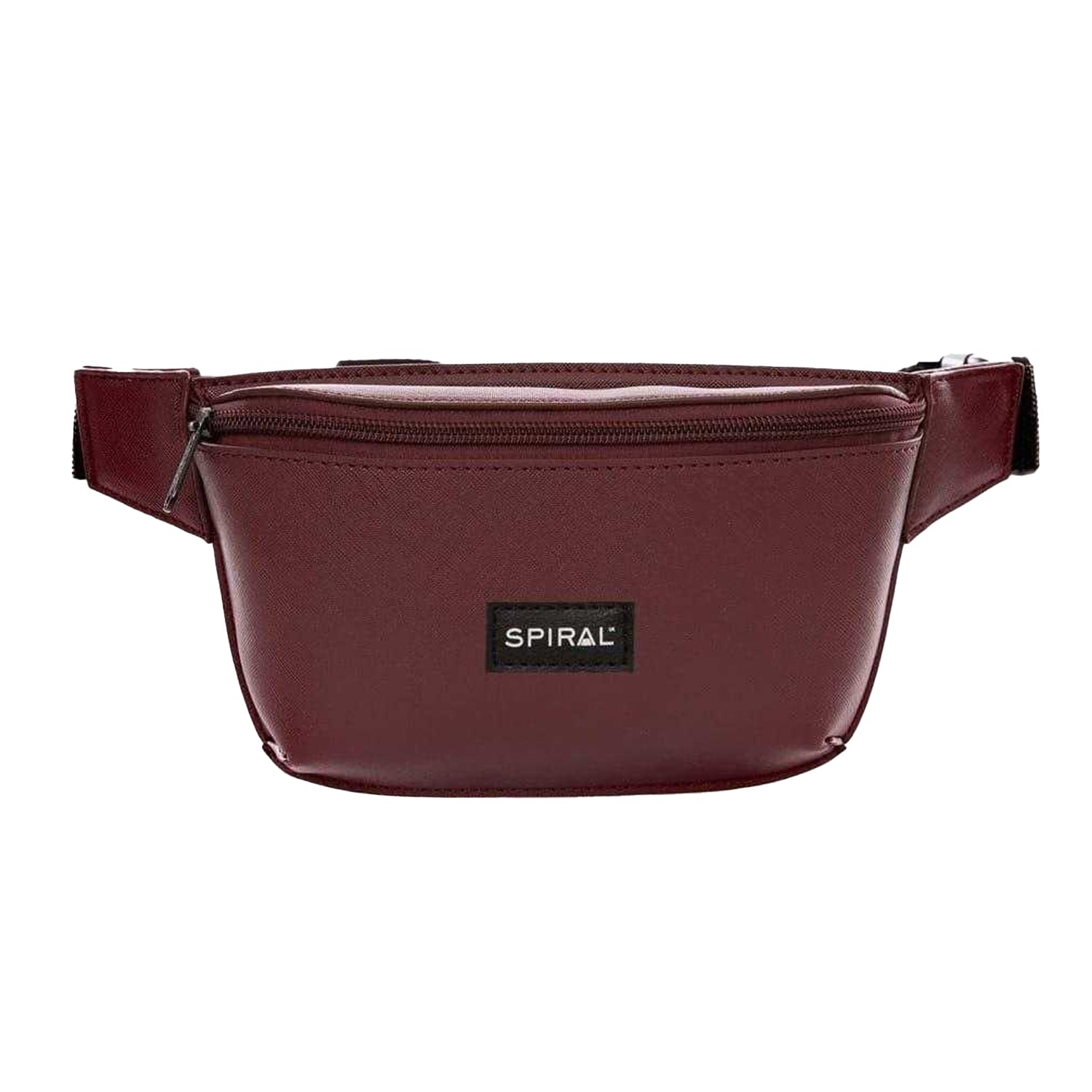 Mulberry Purple - Front - Spiral Chelsea Crescent Shaped Waist Bag