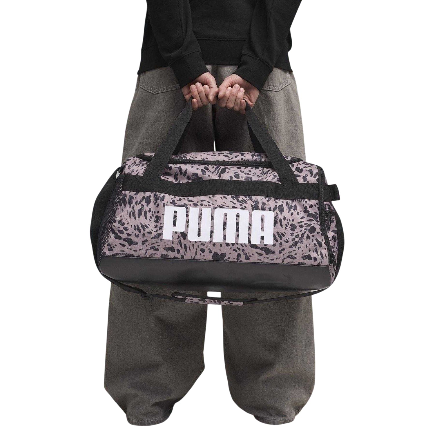 Sand Dune - Side - Puma Challenger Animal Print Sports Duffle Bag