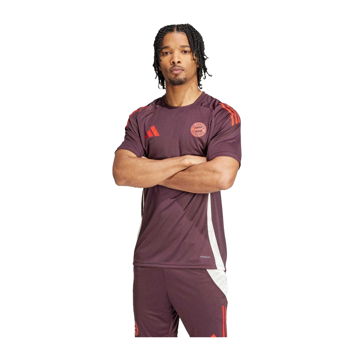 Shadow - Side - Adidas Mens Tiro 24 FC Bayern Munich Slim Training Jersey