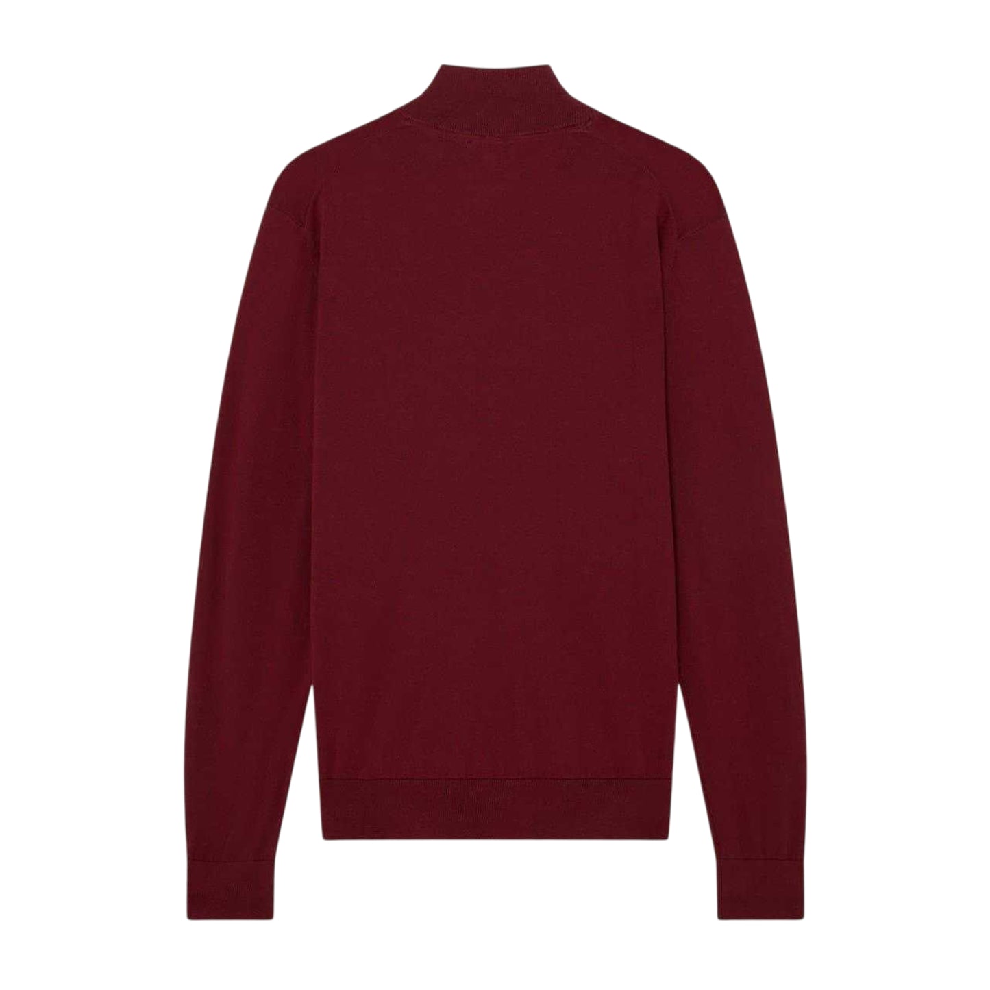 Oxblood - Back - Ted Baker Mens Merino Wool Pullover