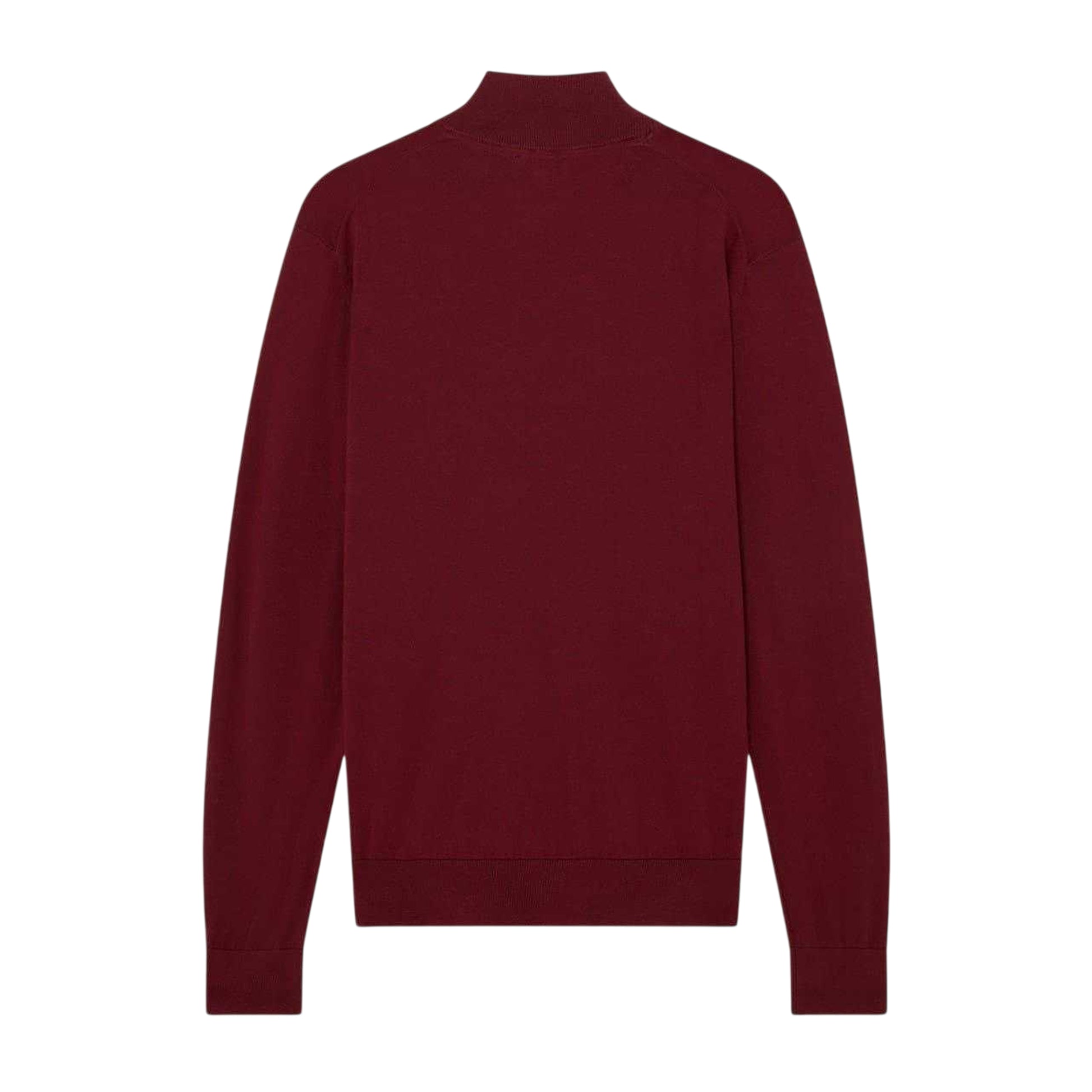 Oxblood - Back - Ted Baker Mens Merino Wool Pullover