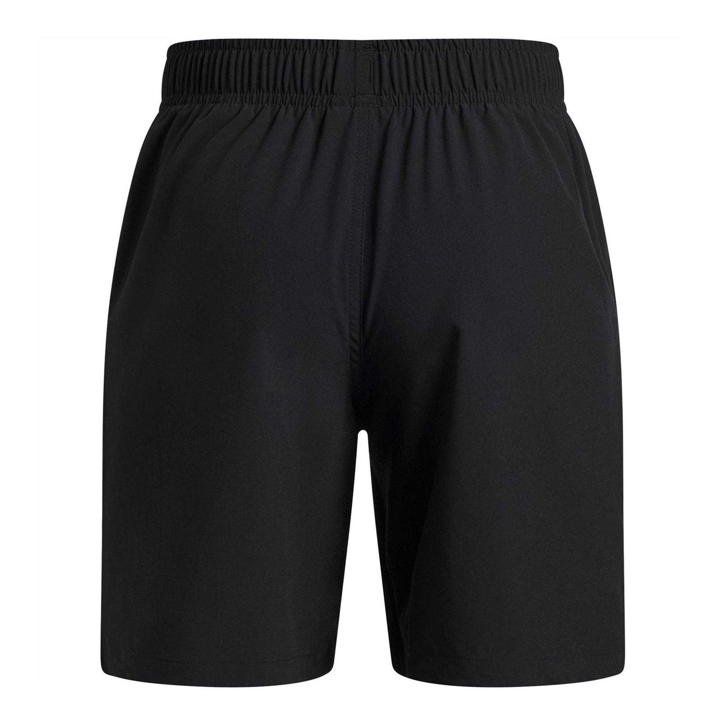 Black - Back - Under Armour Childrens-Kids Woven Shorts