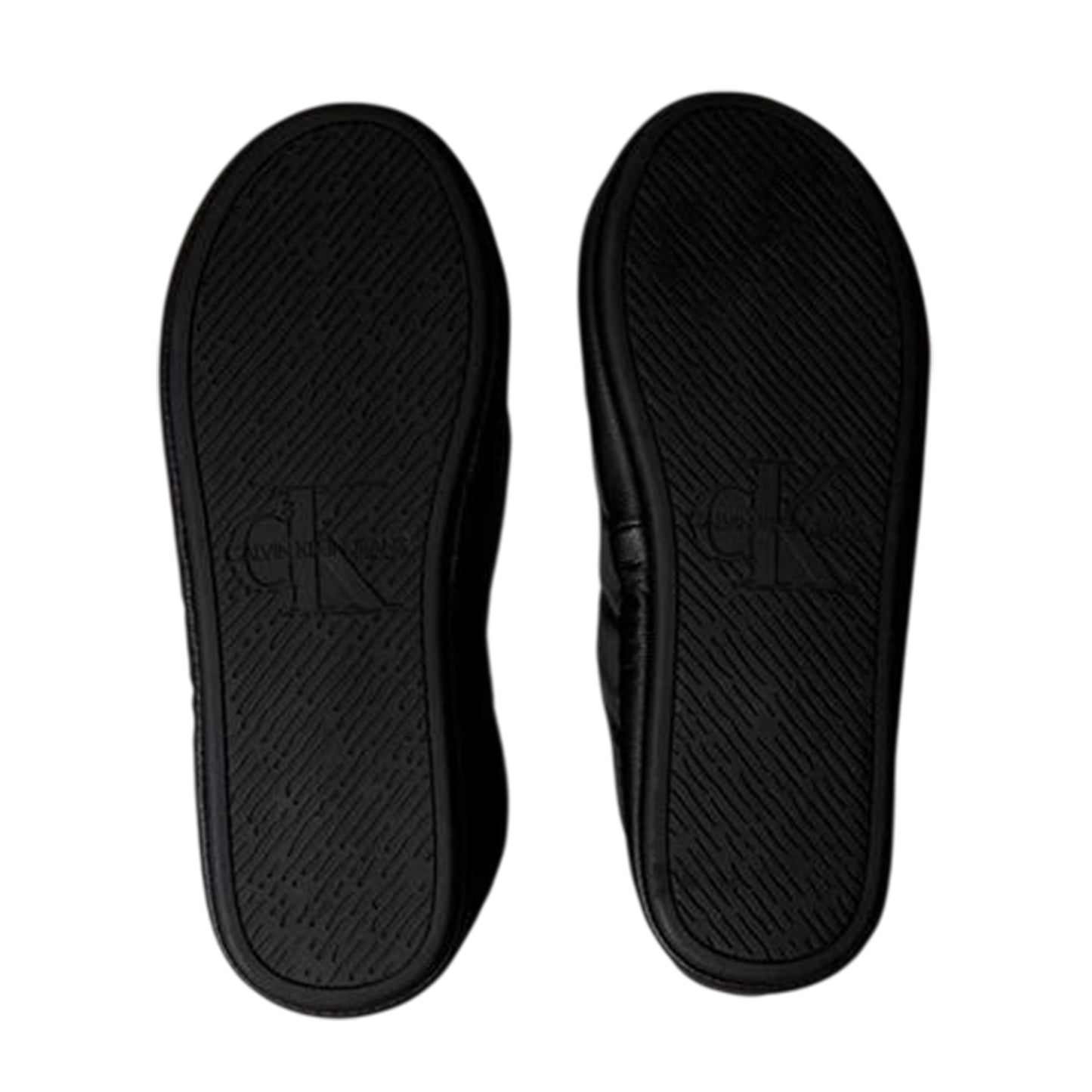 Black - Lifestyle - Calvin Klein Mens Puffer Moccasin Slippers
