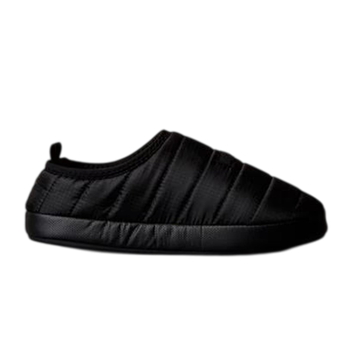 Black - Front - Calvin Klein Mens Puffer Moccasin Slippers