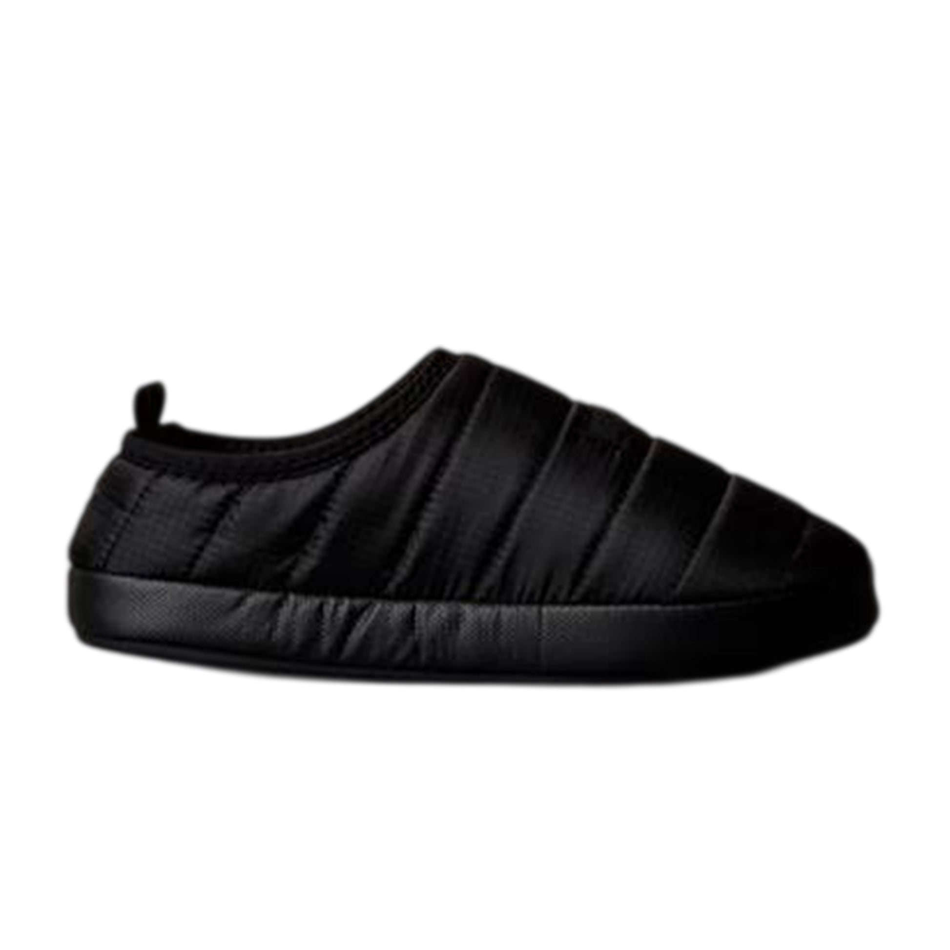 Black - Front - Calvin Klein Mens Puffer Moccasin Slippers