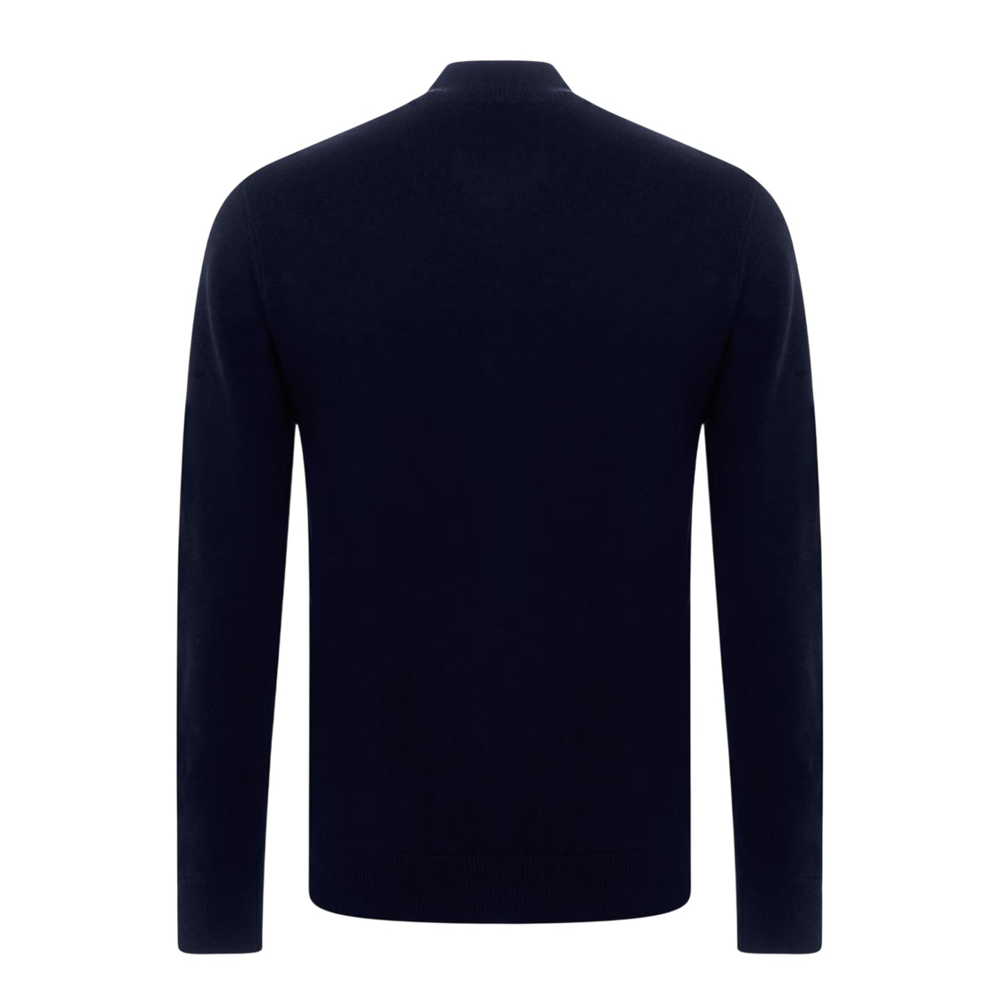 Navy - Back - Jack Wills Mens Funnel Neck Jumper