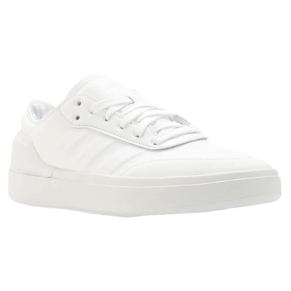White - Front - Adidas Mens Court Revival Trainers