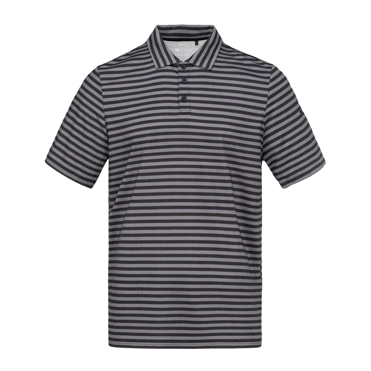 Black - Front - Slazenger Mens Stripe Polo Shirt