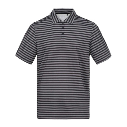 Black - Front - Slazenger Mens Stripe Polo Shirt