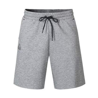 Grey Marl - Front - Kappa Mens Fleece Shorts