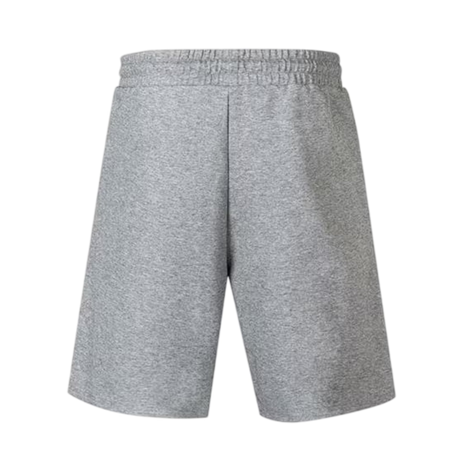 Grey Marl - Back - Kappa Mens Fleece Shorts