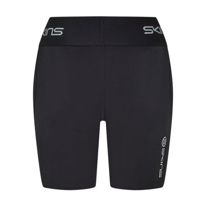 Black - Back - Skins Womens-Ladies Series-1 Compression Shorts