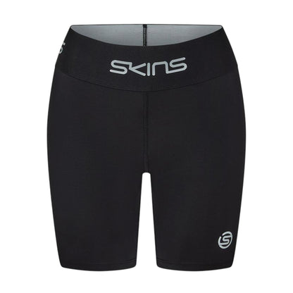 Black - Front - Skins Womens-Ladies Series-1 Compression Shorts