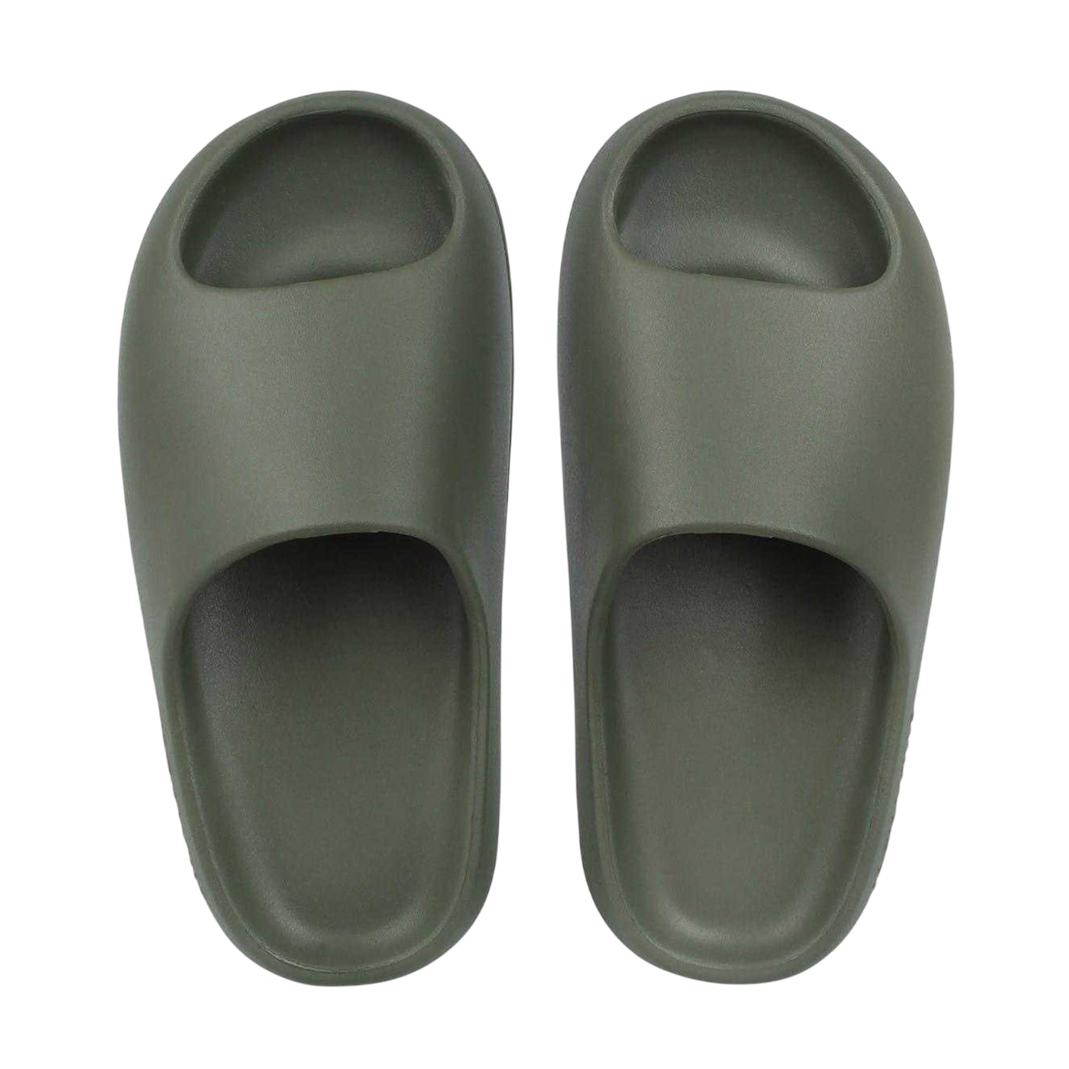 Dark Green - Lifestyle - Jack Wills Childrens-Kids EVA Wide Strap Sliders