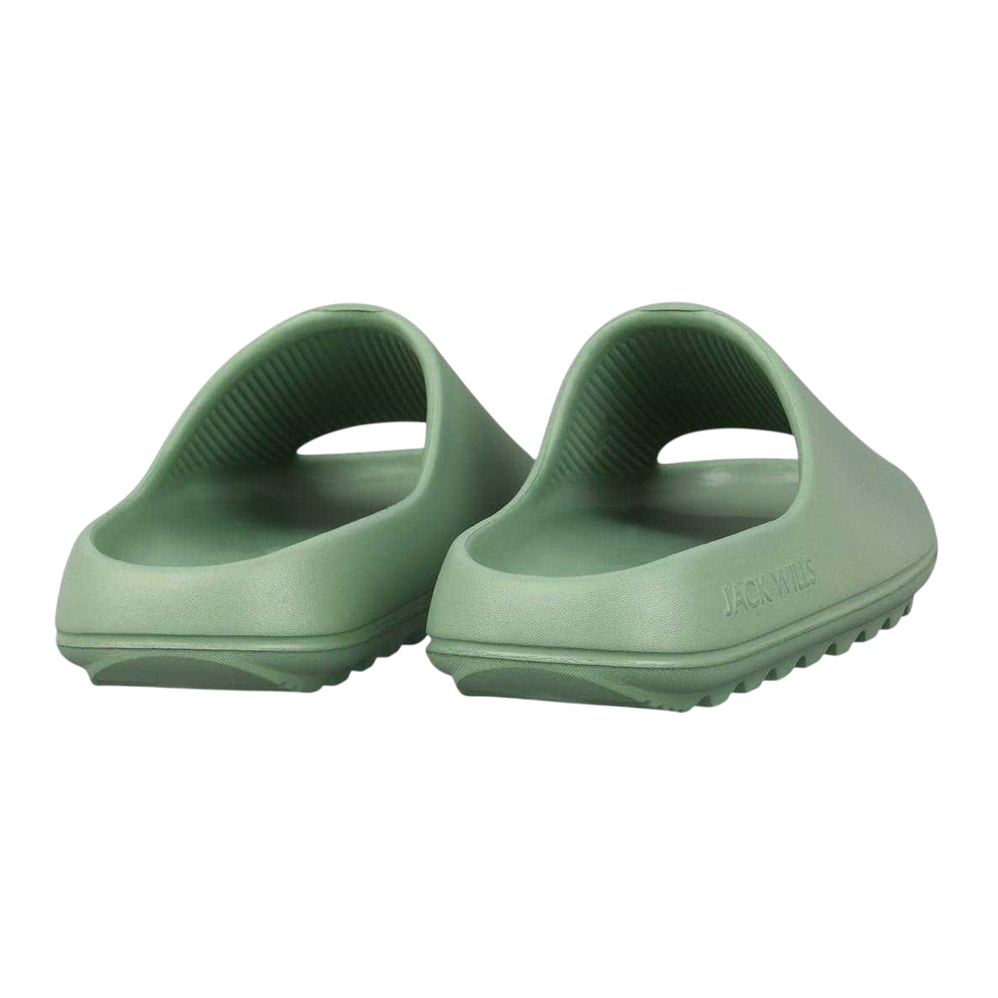 Pistachio - Back - Jack Wills Childrens-Kids EVA Wide Strap Sliders