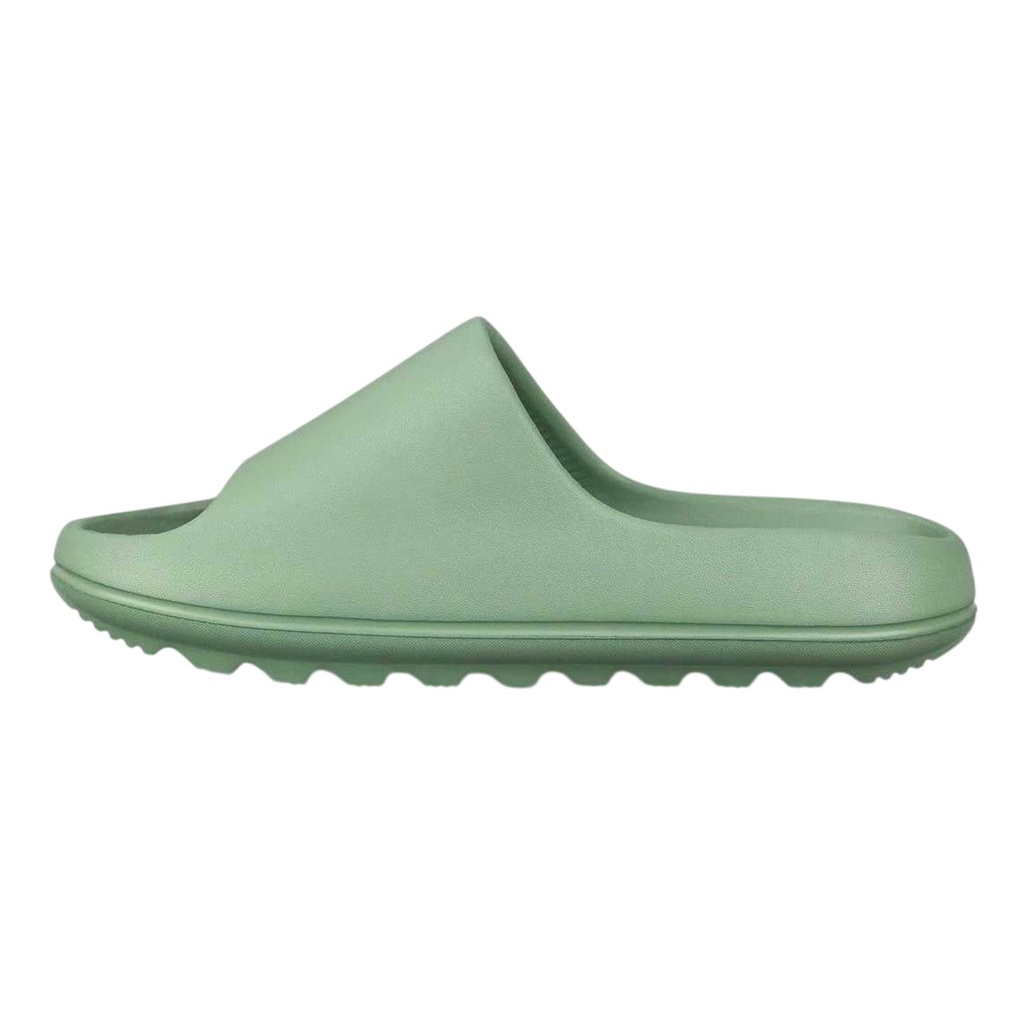 Pistachio - Side - Jack Wills Childrens-Kids EVA Wide Strap Sliders