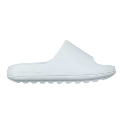 Baby Blue - Front - Jack Wills Childrens-Kids EVA Wide Strap Sliders