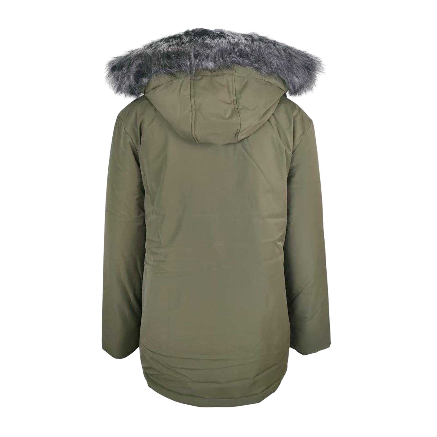Olive - Back - Jack Wills Mens Parka