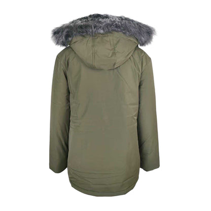 Olive - Back - Jack Wills Mens Parka