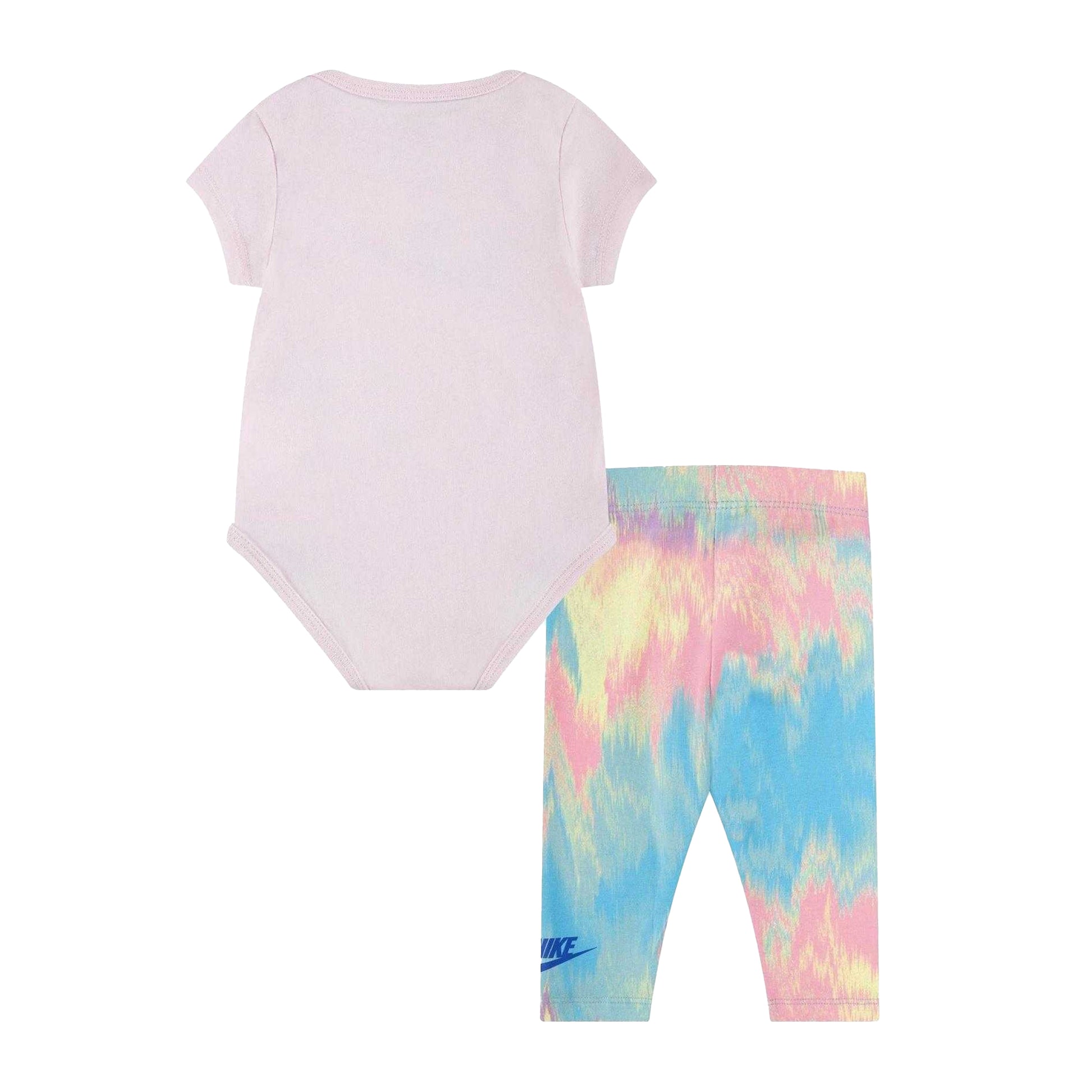 Ocean Bliss - Back - Nike Baby Girls Tie Dye Bodysuit Set