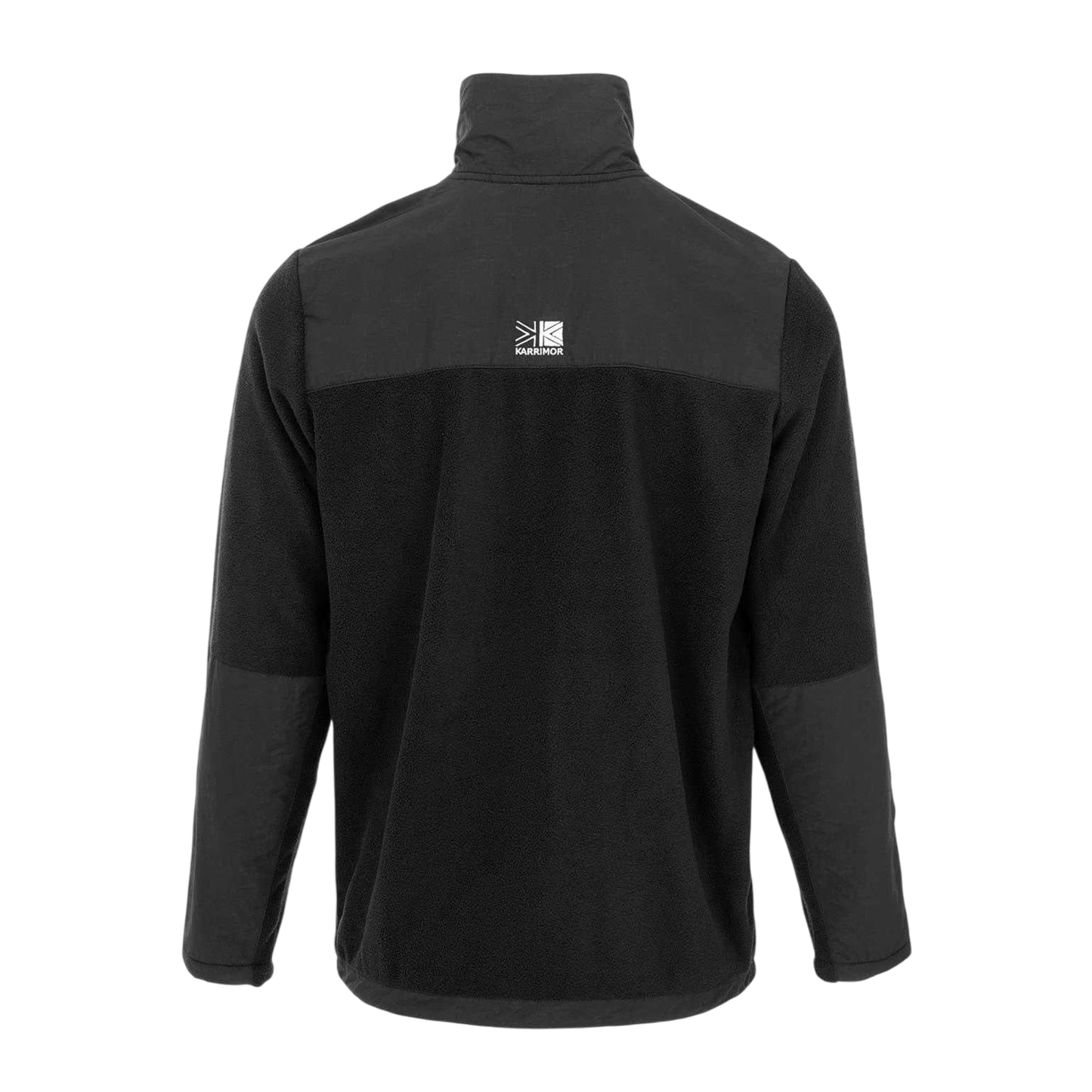 Black - Back - Karrimor Mens Base Camp Fleece Jacket