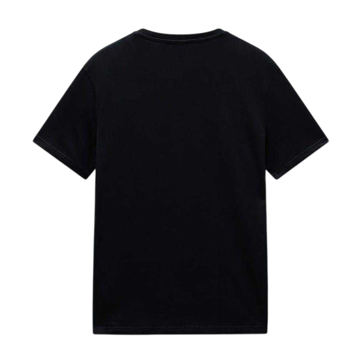 Black - Back - Napapijri Mens Salis Logo Short-Sleeved T-Shirt
